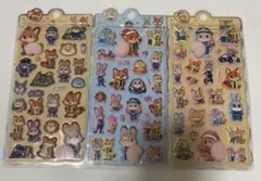 ズートピアシール3シートセット