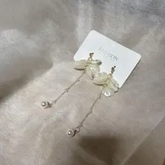 現品限り春色 月桂樹の花色のピアス14kgf - メルカリ