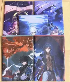 崩壊スターレイル　一番くじ　マルチビジュアルクロス　　5点まとめセット