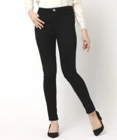 【新品タグ付き】ローリーズファーム スキニーパンツ ネイビー レディース XS