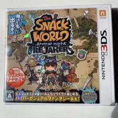 3DS スナックワールド トレジャラーズ 限定ジャラ「クリスタルソードα」付き