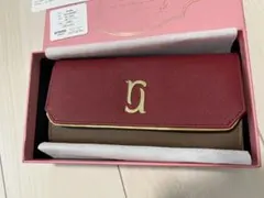 【再値下げ】【未使用品】Rubin Rosa 長財布 レッド/ブラウン　無地