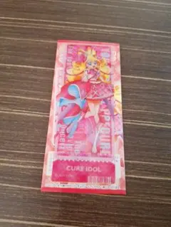 映画　プリキュア　トレーディングクリアしおりコレクション
