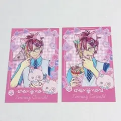 あくねこ テーマパークデート チェキ風カード フェネス ②