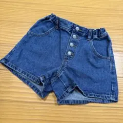 GU キッズ デニムショートパンツ 122-340015