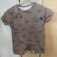 バースデイ　tete a tete半袖ロンパース 60-70