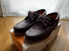 Timberlandブラウン デッキシューズ3eyeのサムネイル