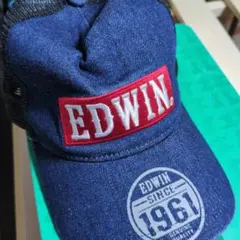 EDWIN キッズ メッシュキャップ 54-56cm