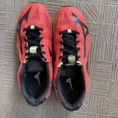 Mizuno キッズスニーカー レッド　22.5