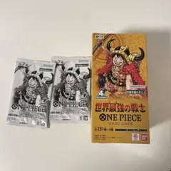 み*る様 ワンピースカード 世界最強の戦士 テープ付き 1box プロモ2枚