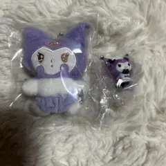 サンリオ　ぬいぐるみボールチェーン　クロミ　ロリータマスコット