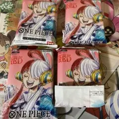 ワンピースカード　チュートリアルデッキ　ウタ　映画特典　red 未開封　4つ