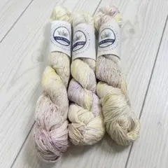 レースヤーン ソックヤーン ハンドメイド グラデーション 毛糸 編み物 手染め