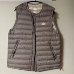 DANTON ダントン インナーダウンベスト 42 ベージュ ユニセックス