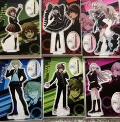 ダンガンロンパ グッズ纏め ダイソー まねきねこ他 カード 缶バッジ アクスタ等 ダンガンロンパ グッズ纏め ダイソー まねきねこ他 カード 缶バッジ