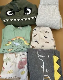 恐竜　洋服セット　120多め