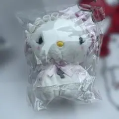 チャーミーキティ サンリオ ホワイトフリルデザインシリーズ マスコット ぬいぐる