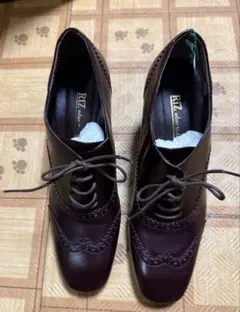 新品未使用品RIZ 23.5cm EEE革靴　箱無NEW