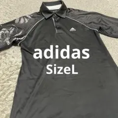 アディダス 半袖 ポロシャツ クライマクール ブラック メンズ サイズL