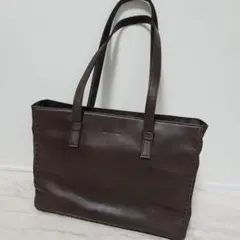 COMME CA DU MODE ダークブラウン トートバッグ