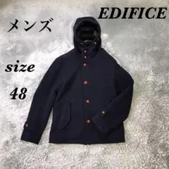EDIFICE エディフィス (48) メンズジャケット コート 裏地ボーダー