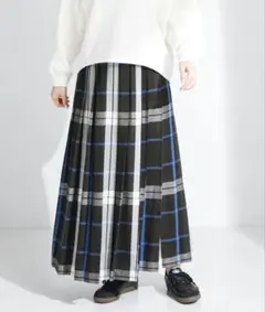 Sonny Label チェックプリーツイージースカート サニーレーベルス