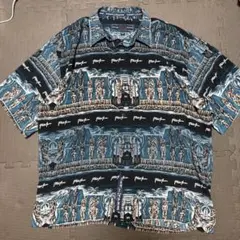 90's 00's phat farm 民族　シャツ　刺繍　希少　hiphopのサムネイル