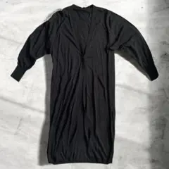 ユニクロ　黒　ブラック　ロングカーディガン 　Mサイズ　レディース　秋　冬