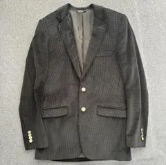 希少07AW ドルチェ＆ガッバーナ 総柄ジャケット 44 金ボタン DGロゴ裏地