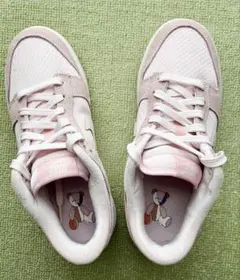 ナイキ ウィメンズ ダンク ロー テディベア ピンク　23.5cm