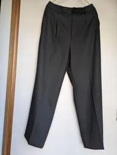 UNIQLO ユニクロ タックワイドパンツ　Lサイズ　黒ブラック