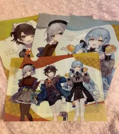 hololive セブンコラボクリアファイル 4枚セット