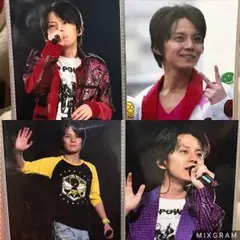 渋谷すばる ライブツアー春2008ライブフォト4枚セット②【バラ売り不可!!】