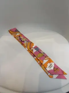 HERMES エルメス ツイリー フォーブルレインボー オレンジ - メルカリ