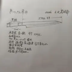 正本総本店 柳刃包丁 希少 日本鋼 白水牛柄 270mm - メルカリ
