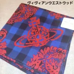レア柄　ヴィヴィアンウエストウッド　ハンカチ未使用　チェック　ペイズリー