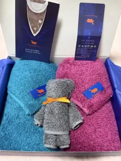 フェイスタオル×2 / チーフベア×1 Hippopotamusヒポポタマス