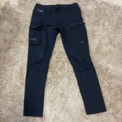I'Z FRONTIER #3792 カーゴパンツ　ネイビー　作業着　美品