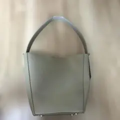 ZARA バケットバッグ　2WAY グレージュ