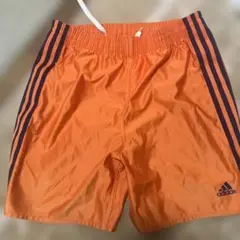 サッカー　パンツ　オレンジ