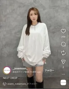 JOSE MOON ジョゼムーンLONG SLEEVE OVER TSHIRT - メルカリ