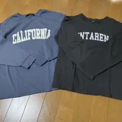 AQUAHISTORY 140サイズ　新品未使用　ブルー　紺色　キッズカットソー