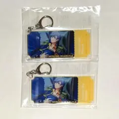 セガラッキーくじ C賞 チケット風キーホルダー 斑鳩三角