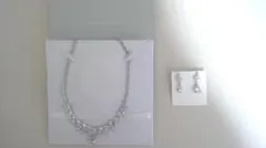 結婚式　ピアス、ネックレス