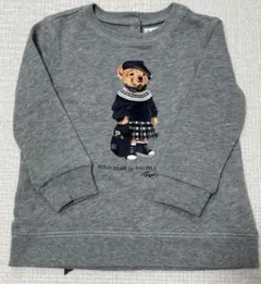 あ*い様 Ralph Lauren ポロベア トレーナー 18M 女の子 グレー