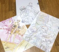 浅野恭司×WIT STUDIO原画展「進撃の巨人」原画クリアファイル 3枚セット