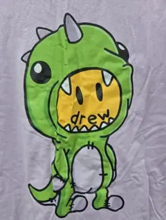 drew 恐竜キャラクター Tシャツ ラベンダー