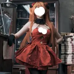 【即コス可能】アスカ NIKKE ドレス コスプレ 衣装フルセット Sサイズ