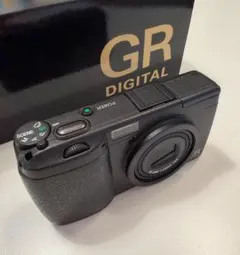 RICOH GR DIGITAL 本体 ワイドコンバージョンレンズ付 ジャンク品