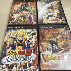 超ドラゴンボールZ Z2 Z3 インフィニットワールド　PS2 まとめ売り